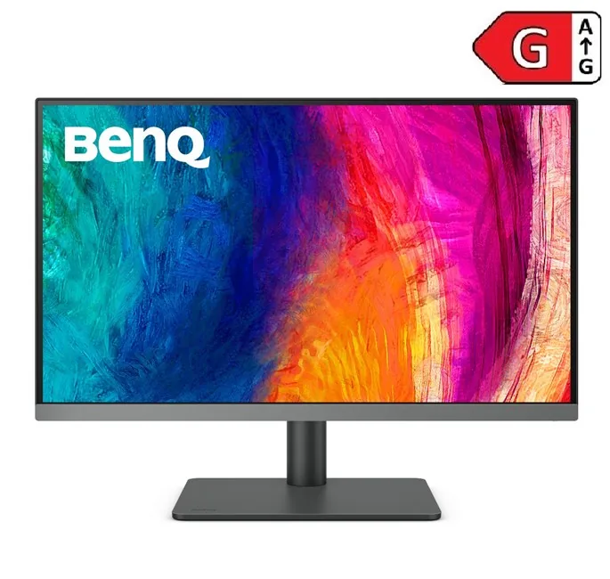 BenQ 27" 2K Pro Fotoğrafçılık PD2706QN Monitör önden görünüm
