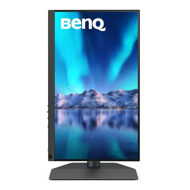 BenQ 27" 2K Pro Fotoğrafçılık Monitör yandan ya da arkadan görünüm