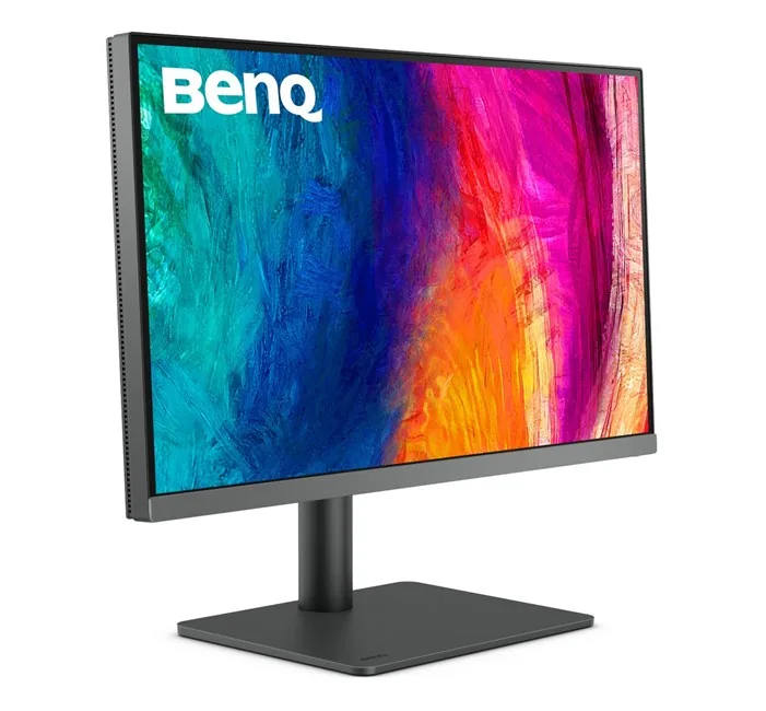 BenQ 27" 4K Pro Fotoğrafçılık PD2706U Monitör farklı açıdan görünüm