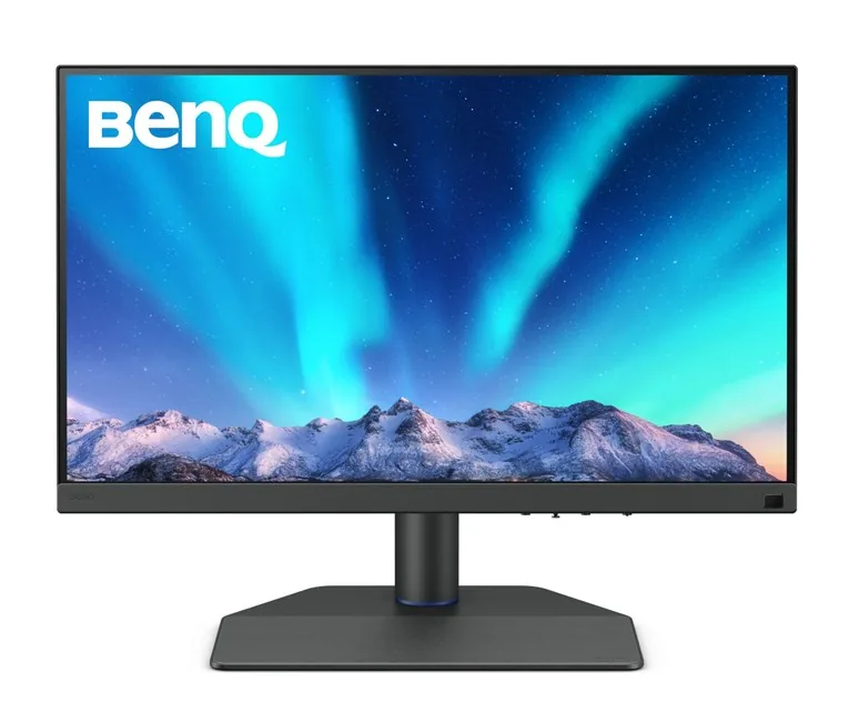 BenQ 27" 4K Pro Fotoğrafçılık Monitör farklı açıdan görünüm
