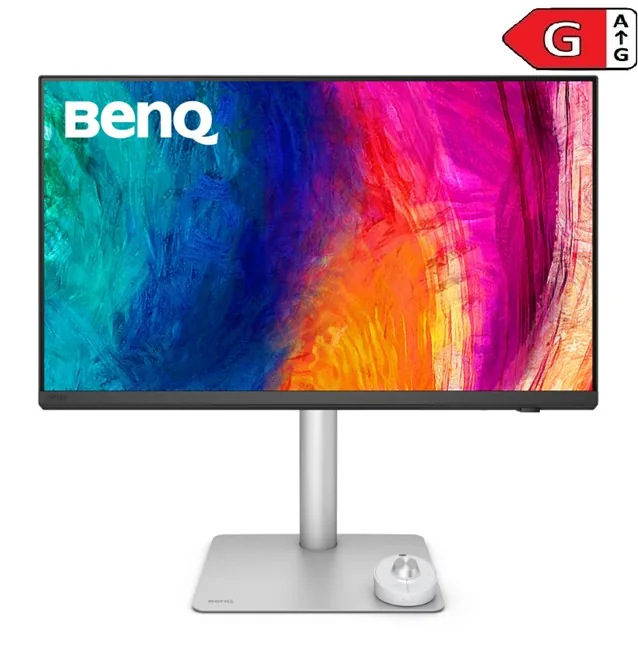BenQ 32" 4K Pro Fotoğrafçılık PD3226G Monitör önden görünüm