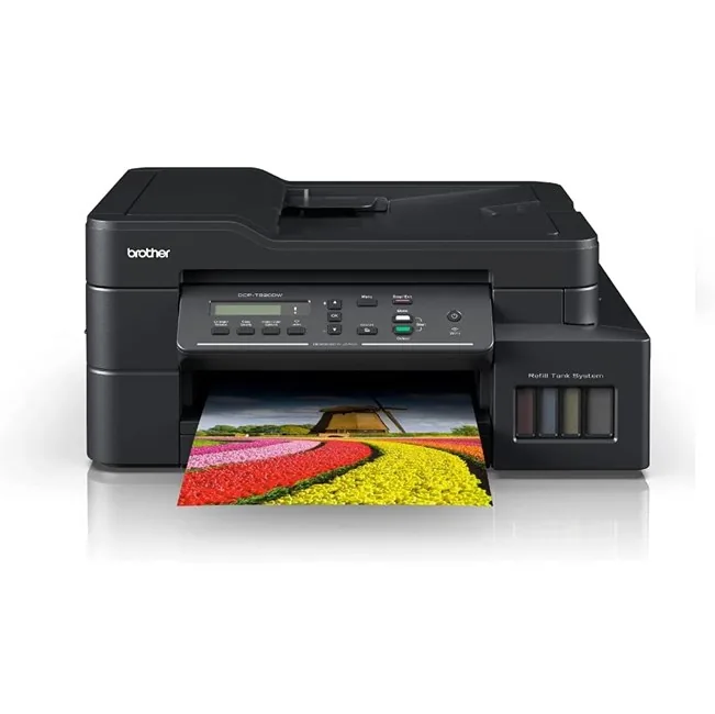 Brother Çok Fonksiyonlu Tanklı (DCP-T820DW) Yazıcı önden görünüm