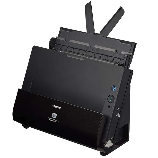 Canon DR-C225 II A4 Doküman Tarayıcı yandan ya da arkadan görünüm