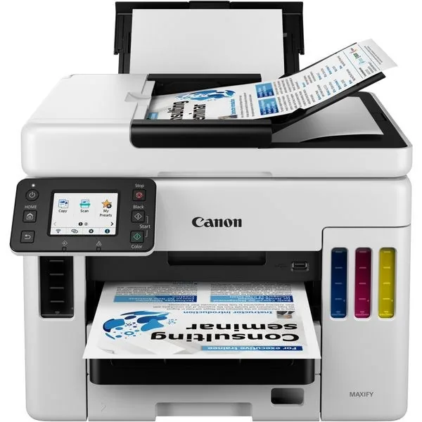 Canon Maxify GX7040 Tanklı Yazıcı önden görünüm