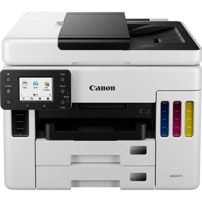 Canon Maxify GX7040 Tanklı Yazıcı yandan ya da arkadan görünüm
