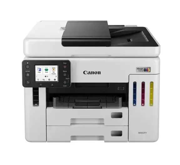 Canon Maxify GX7140 Tanklı Yazıcı önden görünüm