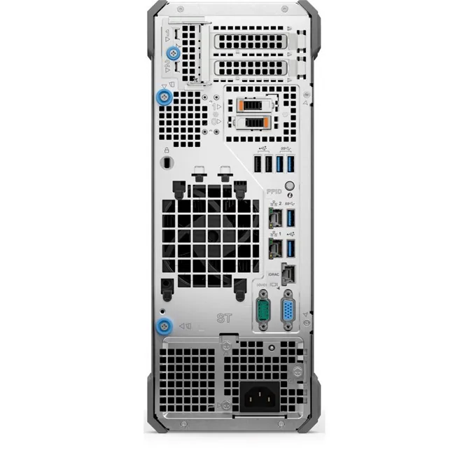 Dell PowerEdge T160 6315P-16GB-1x2TB-5U yandan ya da arkadan görünüm