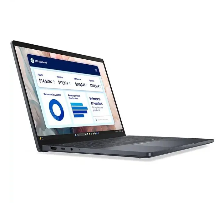 Dell Pro 14 Premium 32 GB/1 TB farklı açıdan görünüm