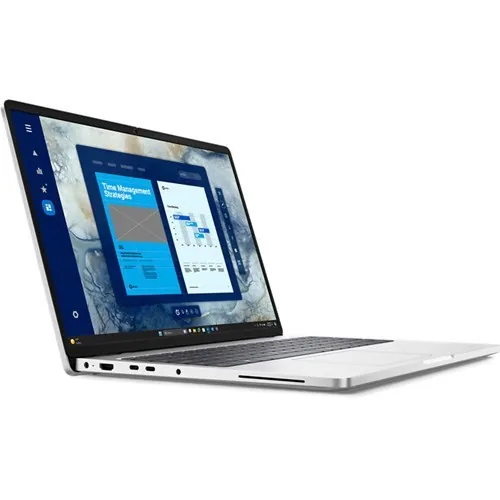 Dell Pro 16 Ultra 5 235U 16/512 GB 16" W11 Pro yandan ya da arkadan görünüm