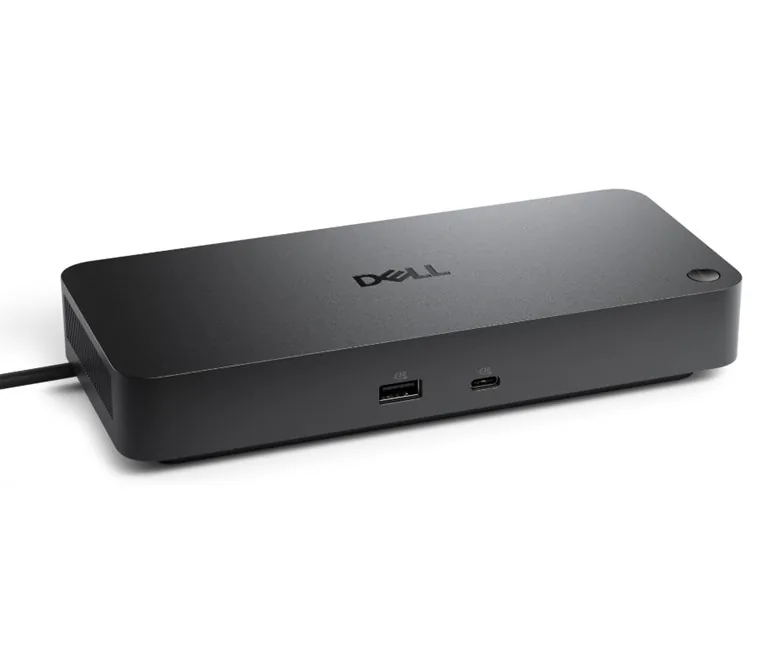 Dell Pro Docking Station WD25Z 130W yandan ya da arkadan görünüm