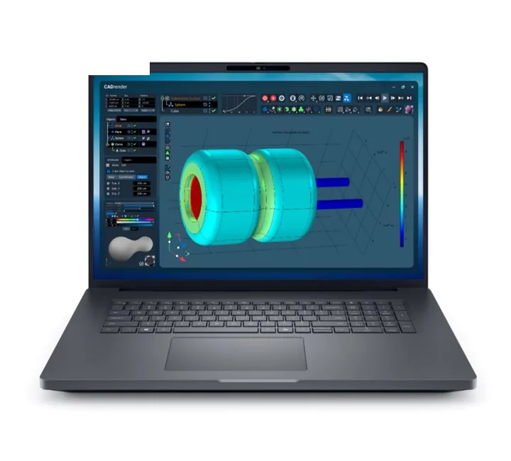 Dell Pro Max 18 Plus Ultra 9 285HX 32 GB/1 TB RTX Pro 4000 önden görünüm