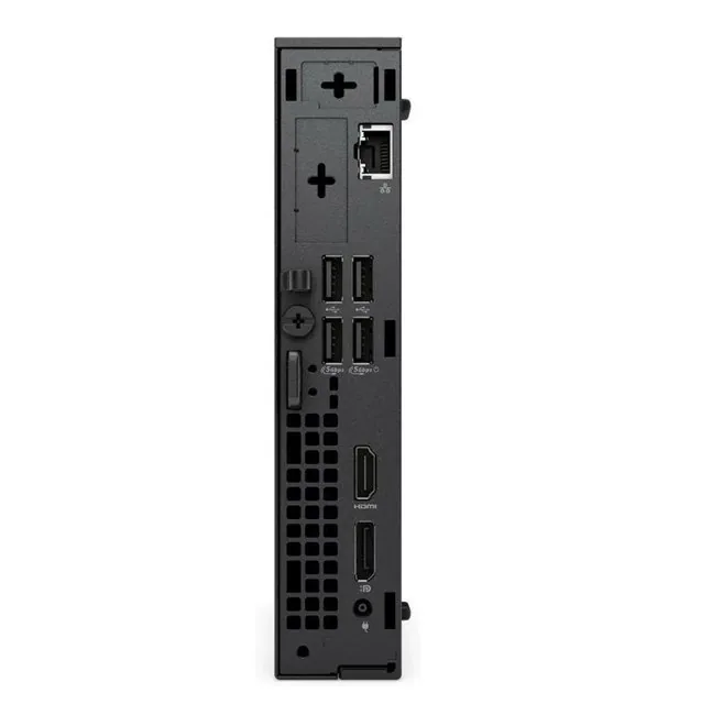 Dell Pro Micro Ultra 7 265T 16/512 GB W11 Pro yandan ya da arkadan görünüm