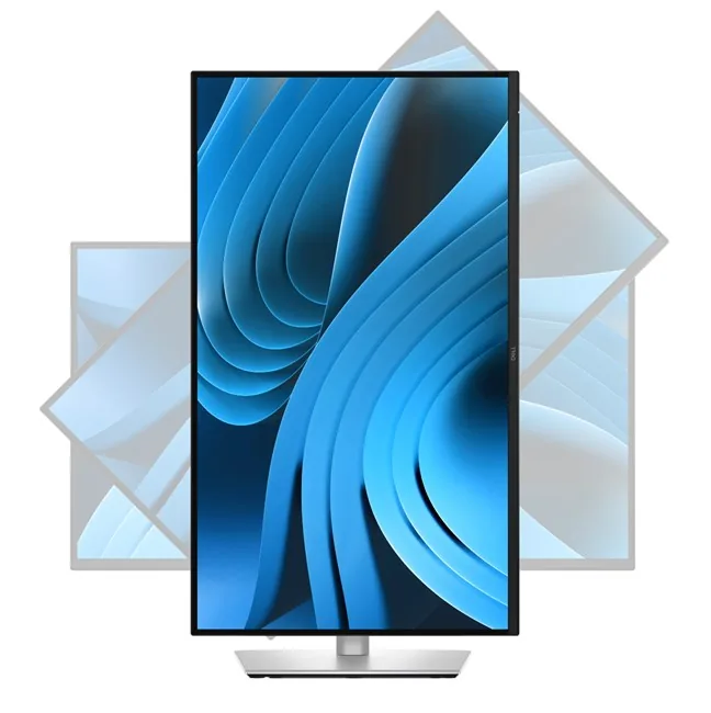 Dell Pro P2725QE 27" 4K Monitör yandan ya da arkadan görünüm