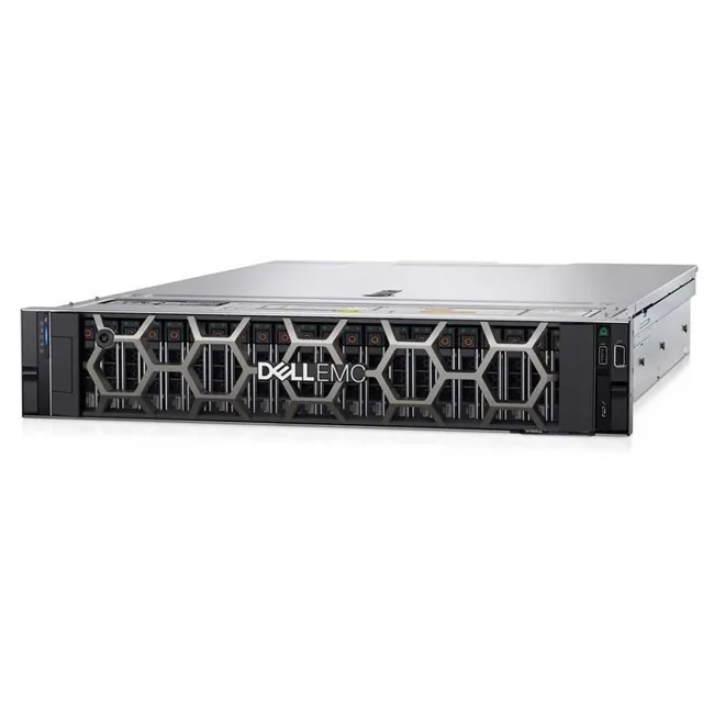 Dell R760xs Gold 2x6526Y-128GB-2x480GB-2U farklı açıdan görünüm