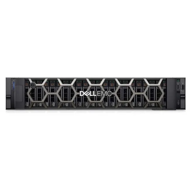Dell R760xs Silver 4410Y-16GB-1x480GB-2U önden görünüm