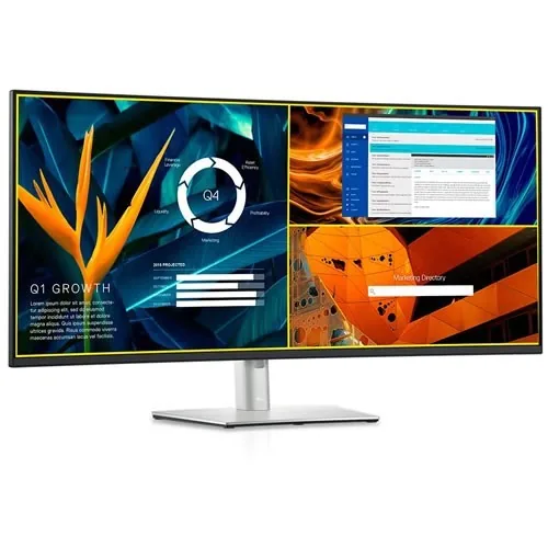 Dell UltraSharp U3824DW Monitör farklı açıdan görünüm