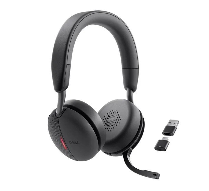 Dell WL5024 Pro Plus Stereo Kablosuz Kulaklık yandan ya da arkadan görünüm