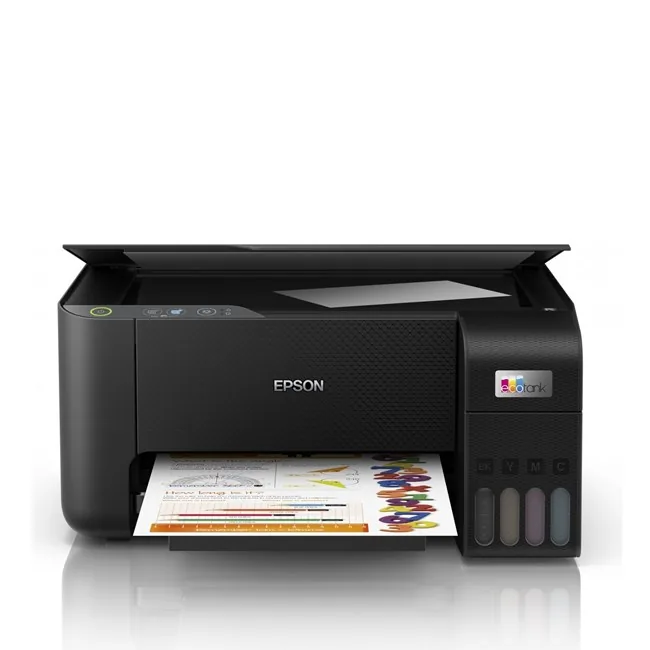 Epson L3210 Tanklı Yazıcı önden görünüm