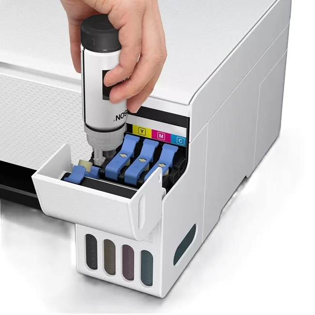 Epson L3256 Tanklı Yazıcı yandan ya da arkadan görünüm