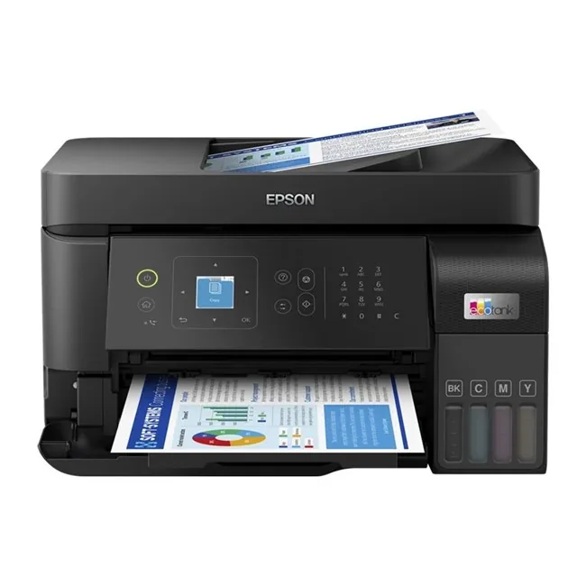 Epson L5590 Tanklı Yazıcı önden görünüm