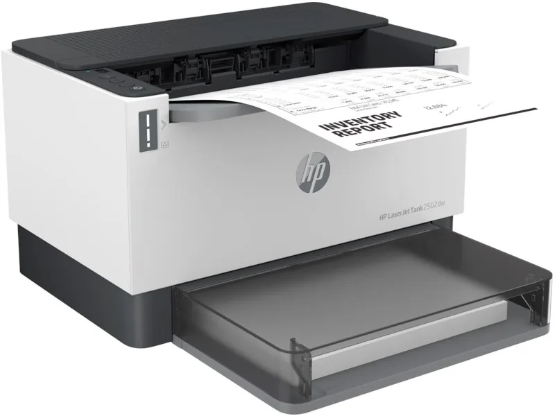 HP 2502dw Tanklı Lazer Yazıcı farklı açıdan görünüm