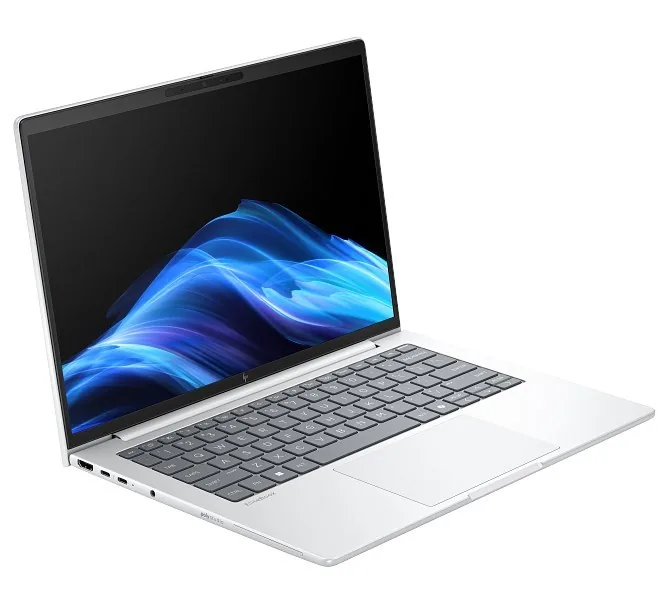 HP EliteBook 8 G1i Ultra 7 258V 32 GB/1 TB yandan ya da arkadan görünüm