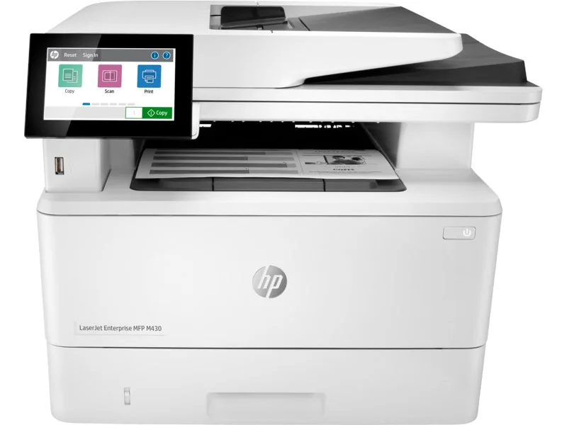 HP M430f Çok Fonksiyonlu Lazer Yazıcı önden görünüm