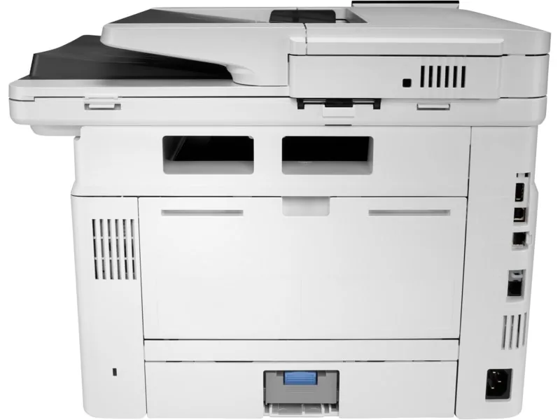 HP M430f Çok Fonksiyonlu Lazer Yazıcı yandan ya da arkadan görünüm