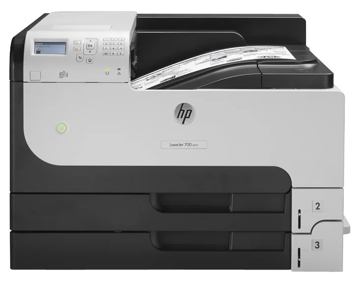 HP LaserJet 700 M712DN A3 Lazer Yazıcı önden görünüm
