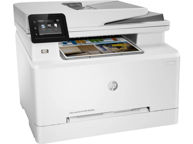 HP LaserJet Pro M283fdn Lazer Yazıcı farklı açıdan görünüm