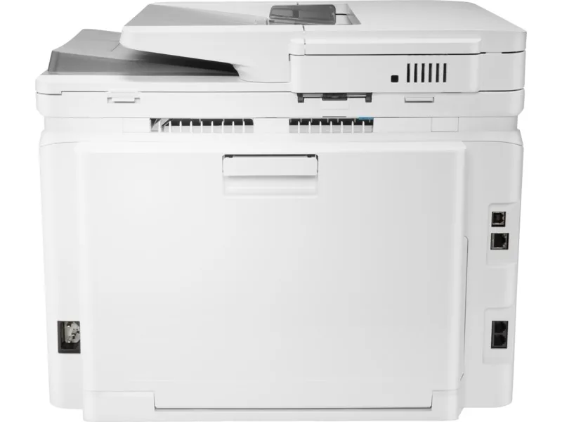 HP LaserJet Pro M283fdn Lazer Yazıcı yandan ya da arkadan görünüm