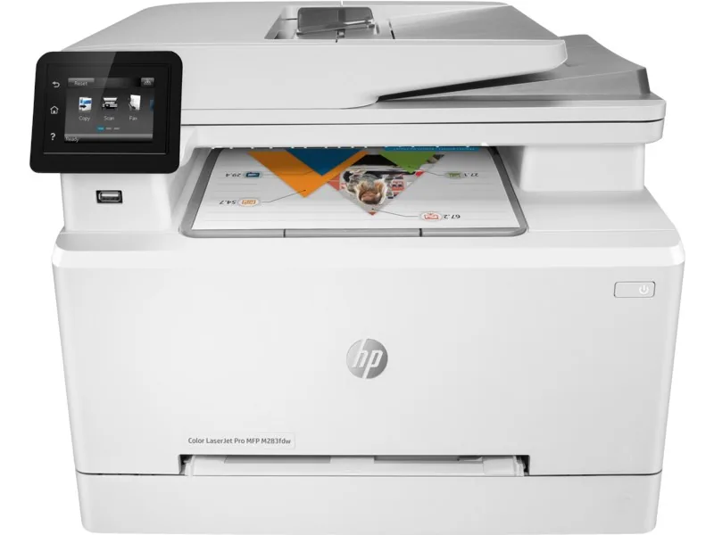 HP LaserJet Pro M283fdw Lazer Yazıcı önden görünüm
