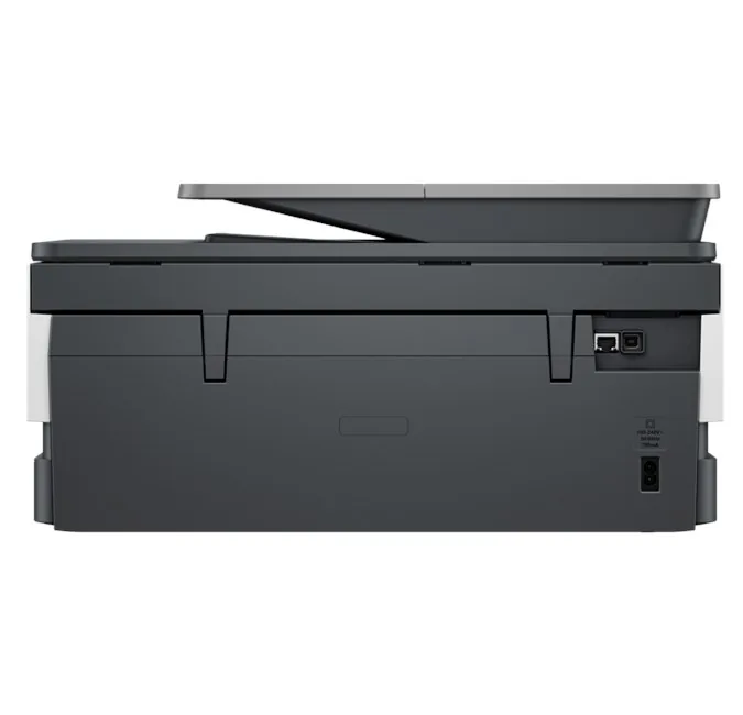 HP OfficeJet Pro 8123 Yazıcı yandan ya da arkadan görünüm