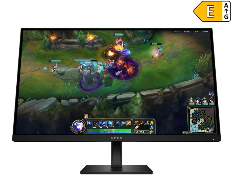 HP OMEN 27" 180Hz Oyuncu Monitörü önden görünüm