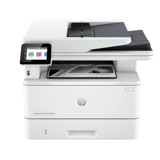HP Pro 4103fdw Lazer Yazıcı önden görünüm