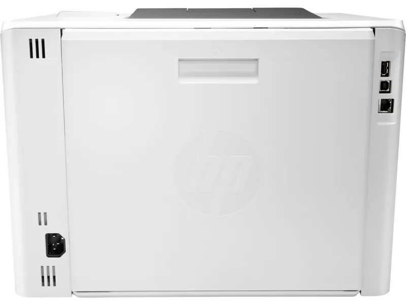 HP Pro M454dn Renkli Lazer Yazıcı yandan ya da arkadan görünüm