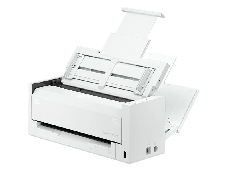 HP ScanJet Pro 4200 s1 Doküman Tarayıcı yandan ya da arkadan görünüm