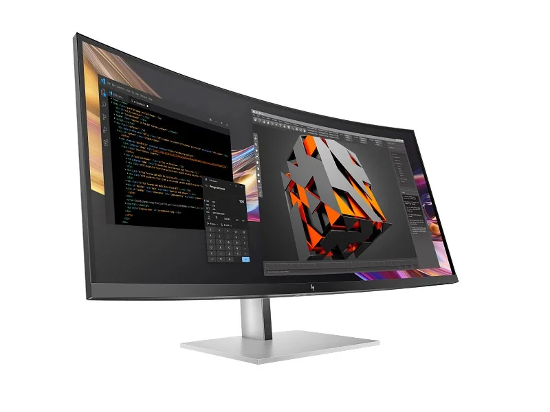 HP Series 7 Pro 738pu Monitör farklı açıdan görünüm