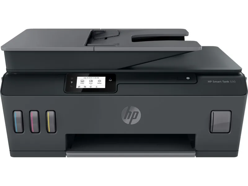 HP Smart Tank 530 Renkli Yazıcı önden görünüm