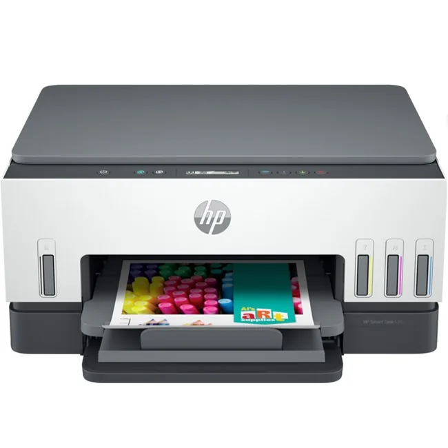 HP Smart Tank 670 Renkli Yazıcı önden görünüm