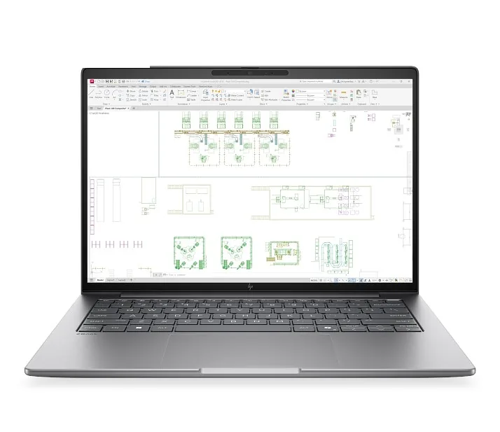 HP ZBook 8 G2i 32 GB/1 TB önden görünüm