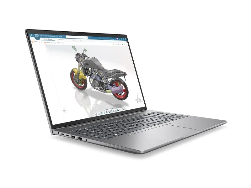 HP ZBook X G2i 32 GB/1 TB yandan ya da arkadan görünüm