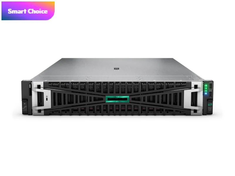 HPE DL380 Gen11 Silver 4510-64G-2x960G-2U önden görünüm