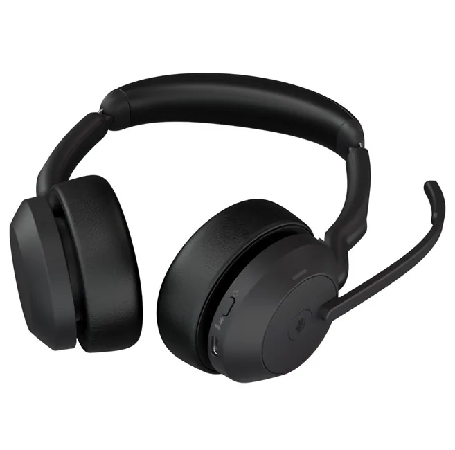 Jabra Evolve2 55 Link380a Stereo Kulaklık farklı açıdan görünüm