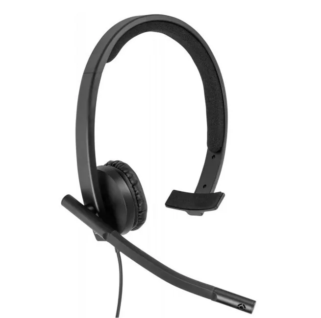 Logitech H570e Mono Kulaklık 981-000571 önden görünüm