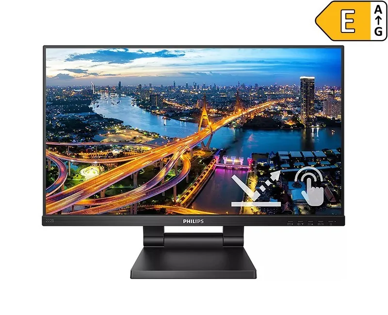 Philips Dokunmatik 222B1TC/00 Monitör önden görünüm