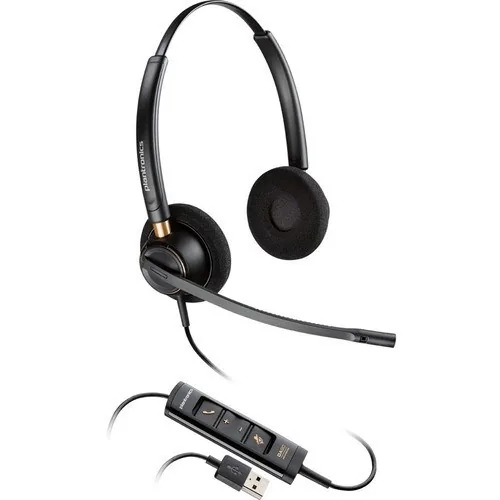 Poly EncorePro 525 Mikrofonlu Stereo Kulaklık önden görünüm