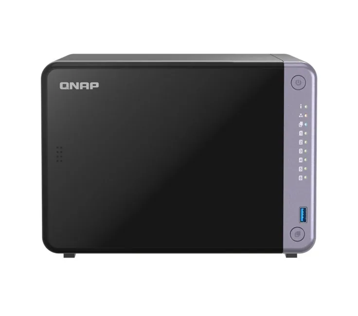 QNAP TS-632X-4GB (6x3.5") Tower NAS önden görünüm