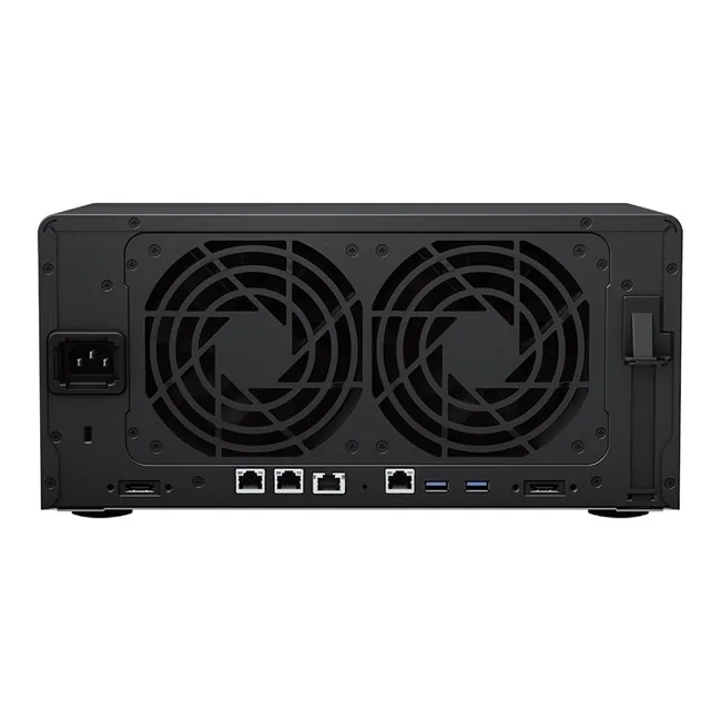 Synology DS1823XSPLUS Tower NAS yandan ya da arkadan görünüm
