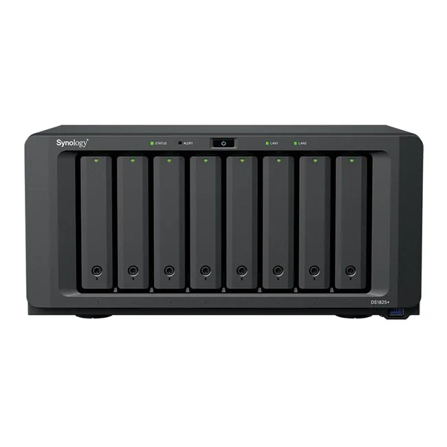 Synology DS1825PLUS Tower NAS önden görünüm